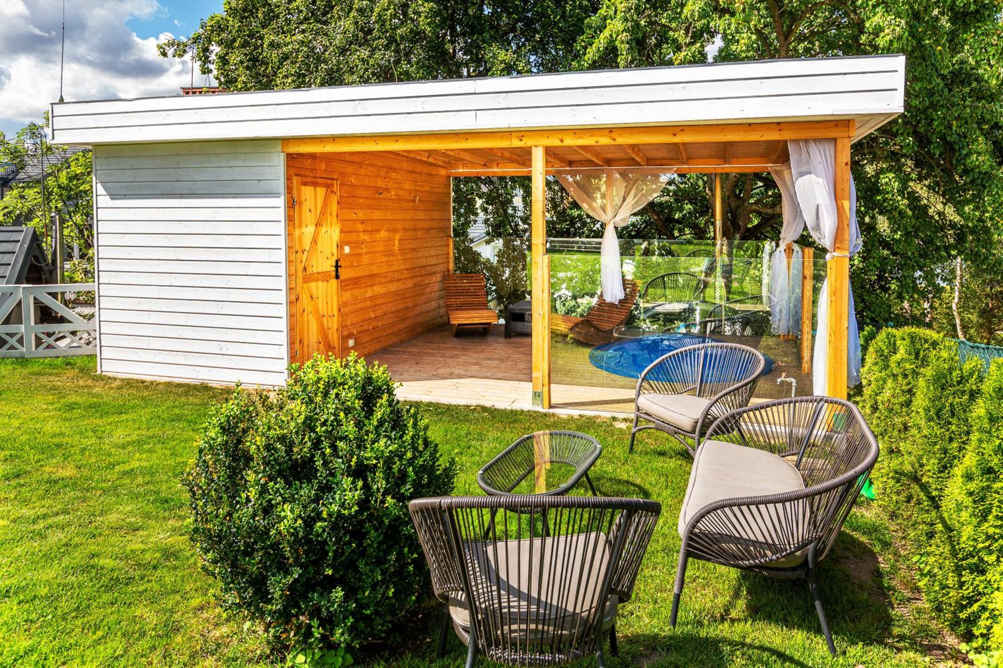 Dom Wczasowy Rudnik Z Basenem, Sauna I Bania Wladyslawowo-Chlapowo Exterior photo